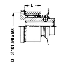 Laisvos eigos sankaba EF5/1 K.H 5612740