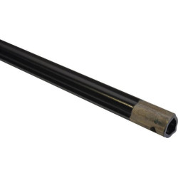 Profilinis vamzdis trikampis T CvJ 20 Ø į vidų: 21 Ø iš išorę: 29,6x4,3 mm I: 1,1 m Kampas 159120259