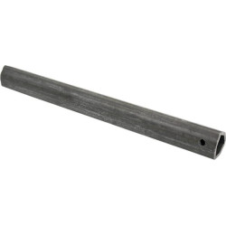 Profilinis vamzdis, vidinis trikampis T10, Ø įv.: 19,5, Ø išv.: 26,5x3,5 mm, ilgis: 0,405 m, kampas 4300153110107