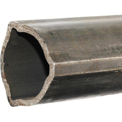 Trikampis profilio vamzdis T20/T30 Ø į vidų: 29,6 Ø iš išorės: 36x3,2 mm I: 2,8 m Kampas 191120200