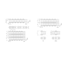 Ritininė grandinė ASA 80 RS80