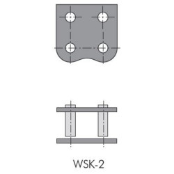 Jungtis su spaustuku WSK-2 RS10B1SWSK2