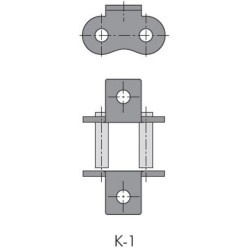 Jungtis su spaustuku K-1 RS12B1SK1