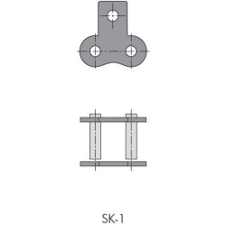 Jungtis su spaustuku SK-1 RS16B1SSK1