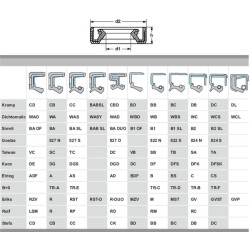 Alyvos sandariklis 48x65x12mm, tipas: BC, DIN 3760, 1x Kramp 486512BCP001