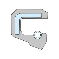 Alyvos sandariklis 110x140x13 mm, tipas: CB, Viton, nerūdijantis plienas, DIN 3760, 1x Kramp 11014013CBVP001
