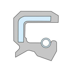 Alyvos sandariklis 55x72x8mm, tipas: CC Viton, nerūdijantis plienas, DIN 3760, 1x Kramp 55728CCVP001