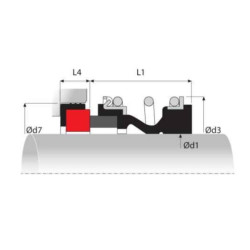 Mechaninis sandariklis BB0-025 MS12309523