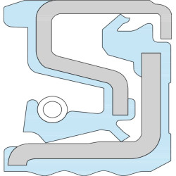 Viton kasetės sandariklis CS558012514V