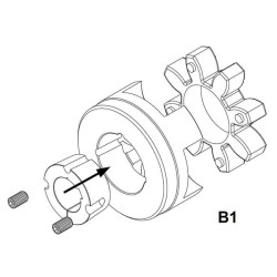 Stebulė GG 28, TL 1108 B2 GRMB2838B2
