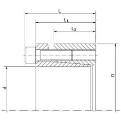 Fiksavimo mazgas RFN7013050X80