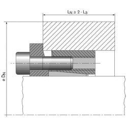 Fiksavimo mazgas RFN7013140X65