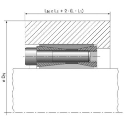 Fiksavimo mazgas RFN701490X140