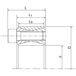 Fiksavimo mazgas RFN701245X75