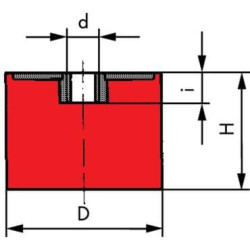 Vibracijos slopintuvas SS E TIPAS 1010E55RVS