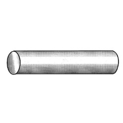 Strypas iš ekstruzinio nailono, išorinis Ø20 mm, 1 m Kramp NL20