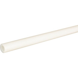 Tuščiaviduris strypas, lieto poliamido, vidinis Ø30 mm, išorinis Ø40 mm, 1 m Kramp NL4030