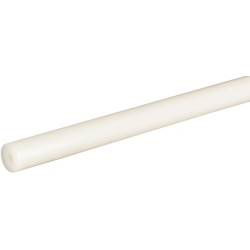 Tuščiaviduris strypas iš ekstruzinio nailono, vidinis Ø10 mm, išorinis Ø25 mm, 1 m Kramp NL2510