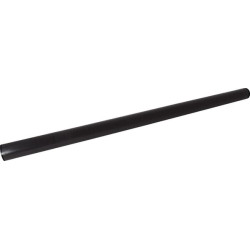 Strypas POM-C juodas, išorinis Ø60 mm, 1 m Kramp POMC60BL