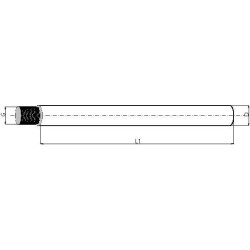 Kaištis 25x300 mm sriegis: M22x30 mm Kramp UNST25300