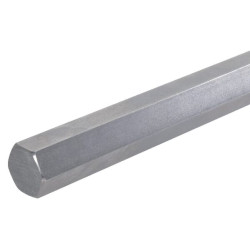 Šešiakampio profilio plieninis strypas, plotis: 19 mm metrui Kramp ZK19C35