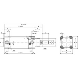 Standartinis cilindras DN125700CMG2