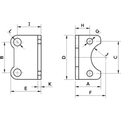 Kojinis tvirtinimas LB25PN