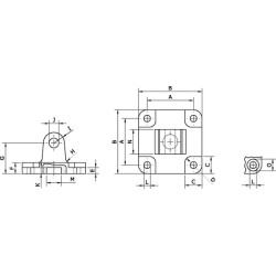 Pasukamas flanšas SFD80PN