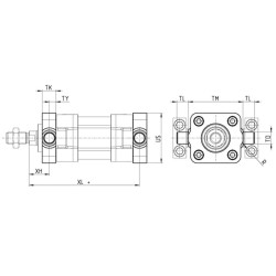 Centrinis velenas FN80CAM