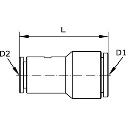 Įspaudžiama jungtis 8-6 mm SC86P