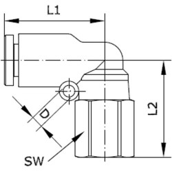 Įspaudžiama jungtis ECFS818P