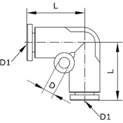 Įspaudžiama jungtis MEC6P