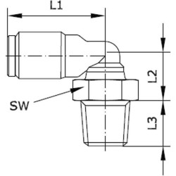Įspaudžiama jungtis ECRMT6M5P
