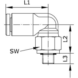 Įspaudžiama jungtis MECS6M5P