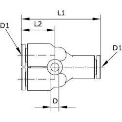 Įspaudžiama jungtis YC16P