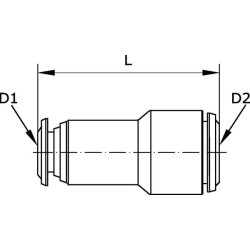 Tiesus redukcinis įspaudžiamas 8–6 mm SCR86B