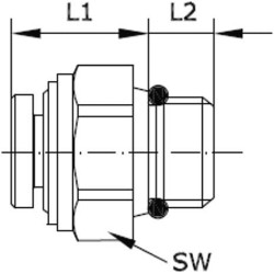 Įspaudžiama jungtis MSC618B