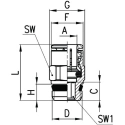 Įspaudžiama jungtis S6510514