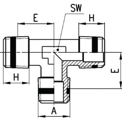 T formos jungtis S208038