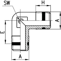 Alkūnės jungtis S201018