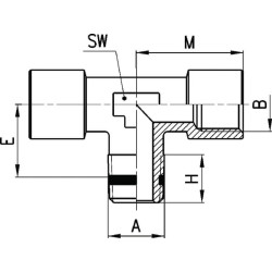 T formos jungtis S20601212