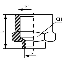 Vamzdžių jungtis PC1814T
