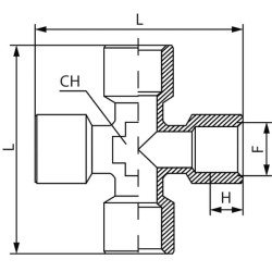 Kryžminė jungtis XFFFF38