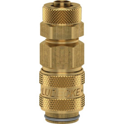 Greito atjungimo jungtis su prispaudimo veržle 6x8mm ESM6TQ