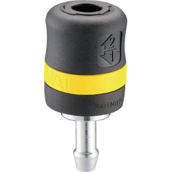 Greito atjungimo apsauginė jungtis su 6 mm žarnos antgaliu ASG061806