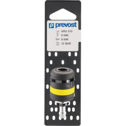 Greito atjungimo apsauginė jungtis su 8 mm žarnos antgaliu ASG061808P001
