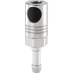Greito atjungimo apsauginė jungtis su 13 mm žarnos antgaliu CSM061813