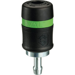 Greito atjungimo apsauginė jungtis su 13 mm žarnos antgaliu ESG071813
