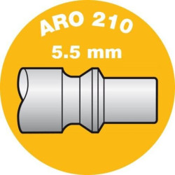 Jungtis su 8 mm žarnos antgaliu ARP066808P002