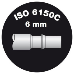 Kištukas su 3/8" BSP F sriegiu CRP066102